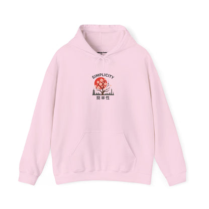 Simplicity Adult Blossom City Skyline hoodie Light Pink