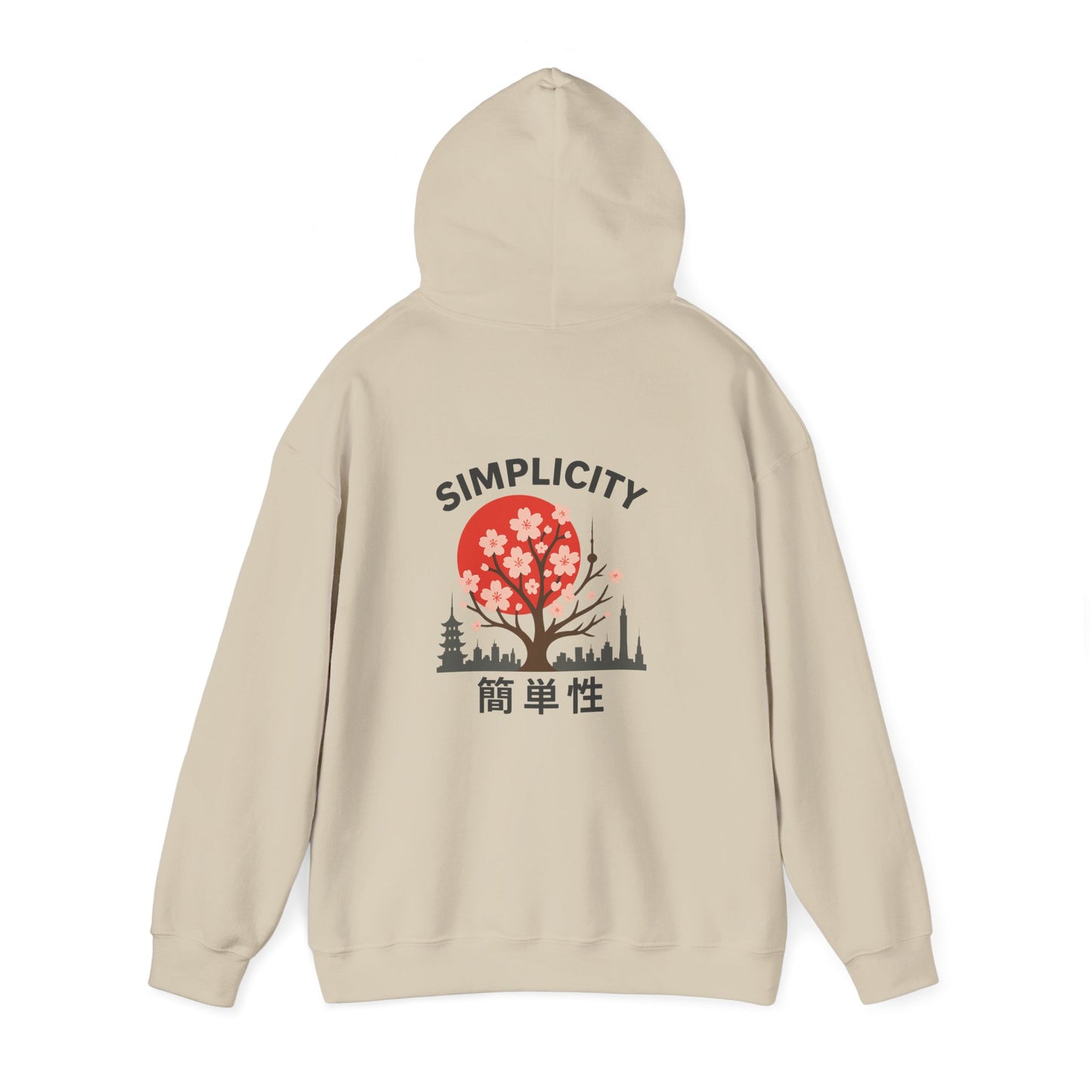 Simplicity Adult Blossom city Skyline hoodie
