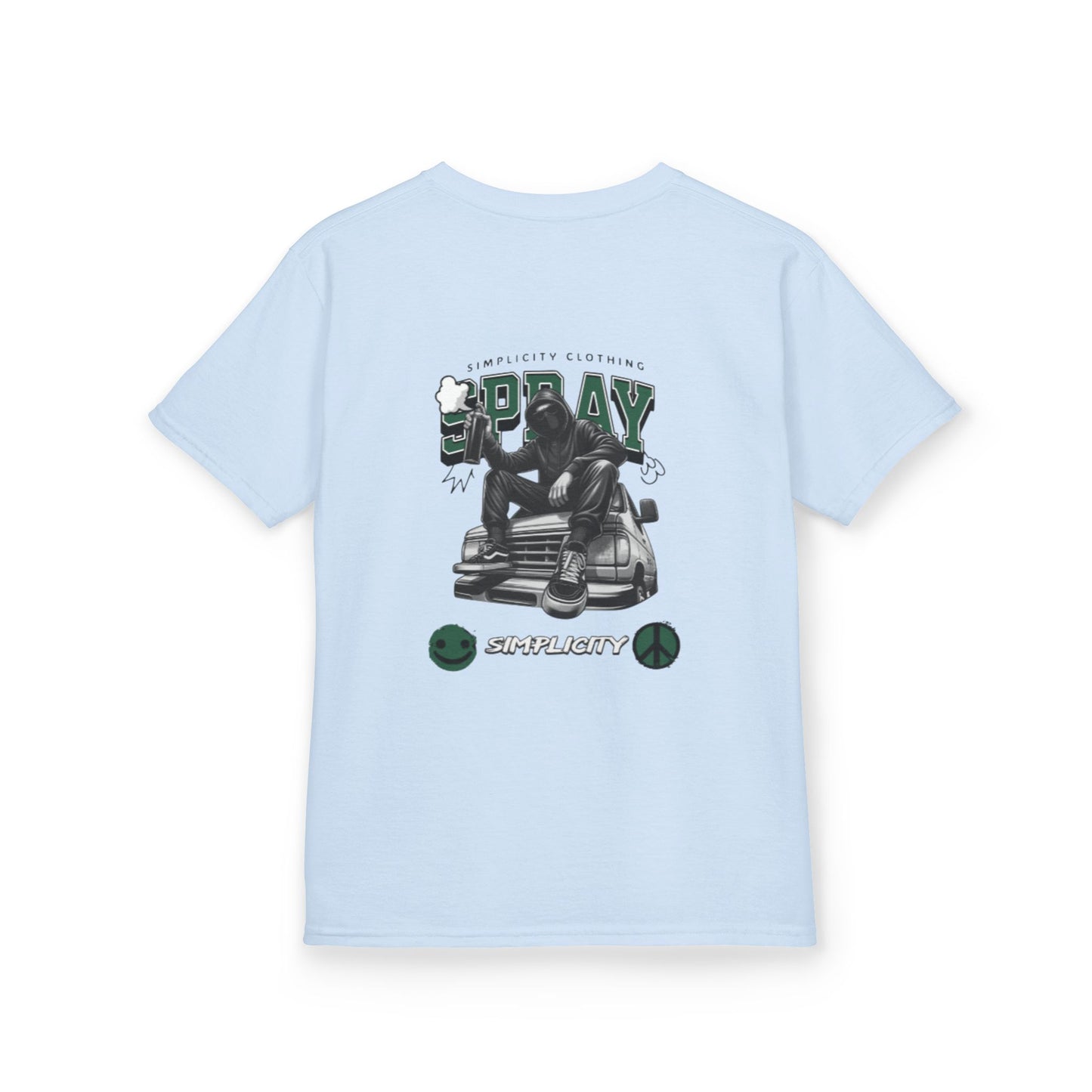 Simplicity Green Graffiti Kids Tee