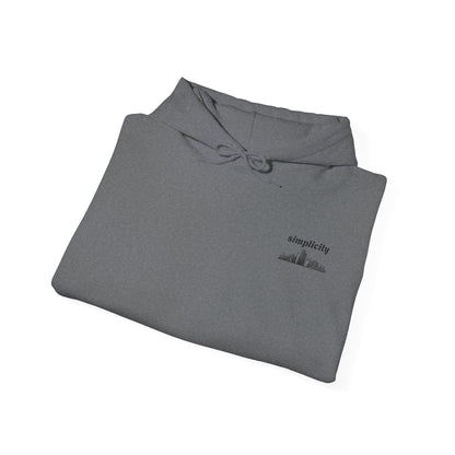 Simple skyline Adult Hoodie