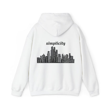 Simplicity Sky Adult hoodie