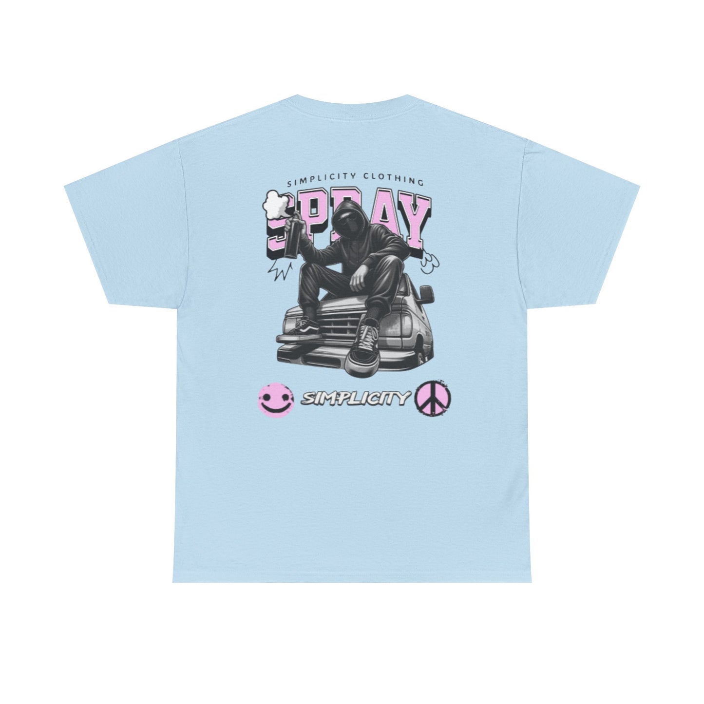 Simplicity Pink Graffiti Adult Tee