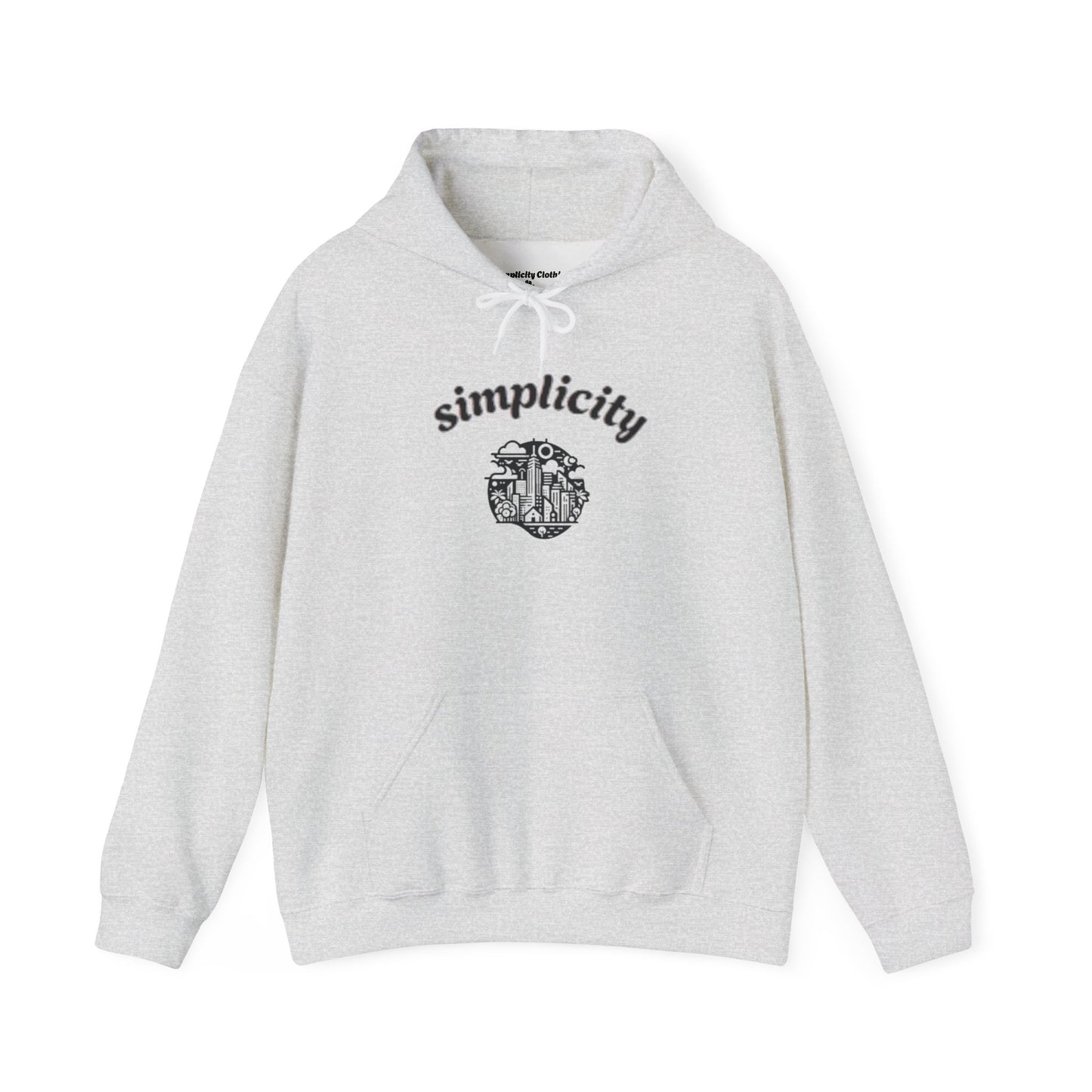 Simplicity style Adult hoodie