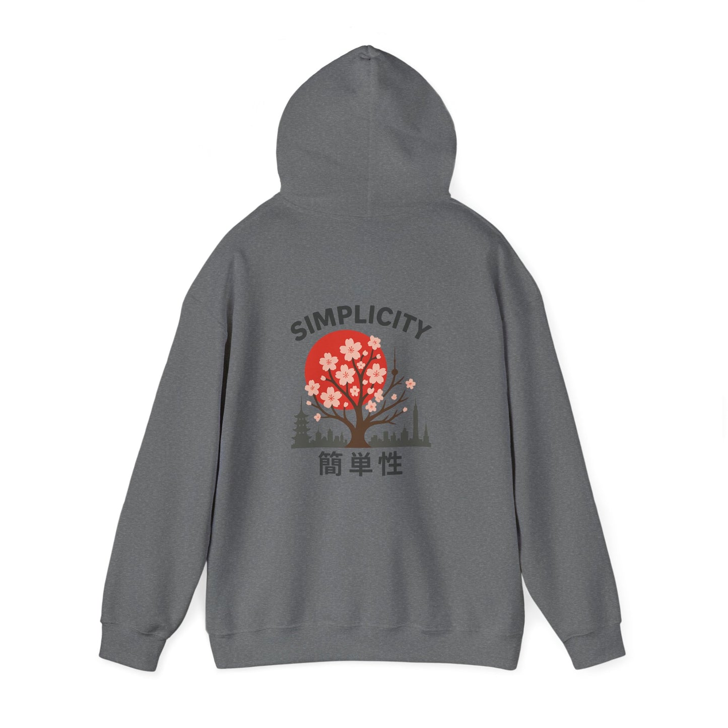 Simplicity Adult Blossom city Skyline hoodie