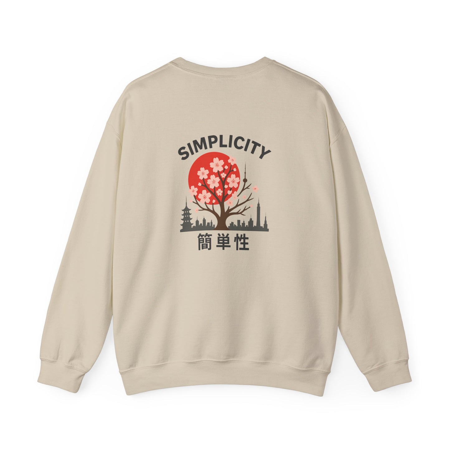 Simplicity Adult Blossom city Skyline Sweatshirt