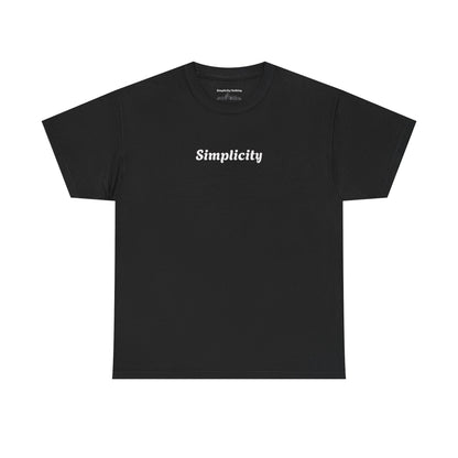 Pure Simplicity Adult T-shirt Black