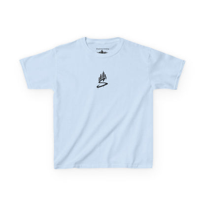 Simplicity Blue Graffiti Kids Tee
