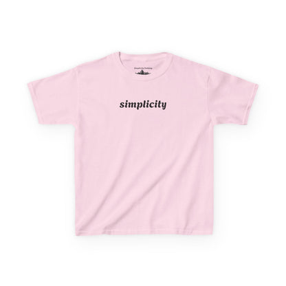 Pure Simplicity Kids T-shirt Light Pink