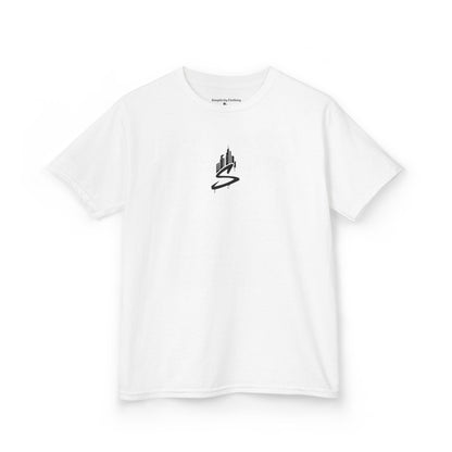 Simplicity Blue Graffiti Kids Tee