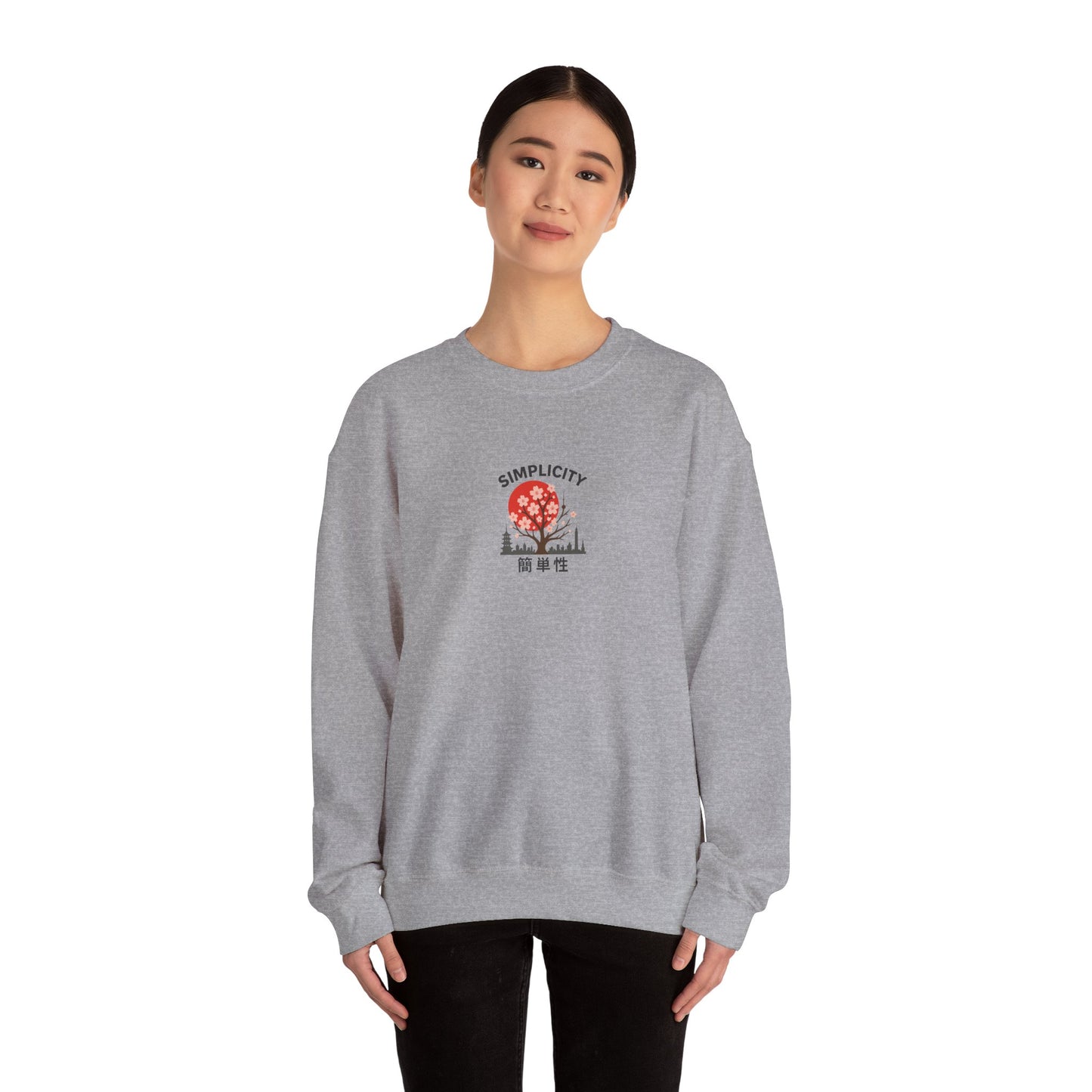 Simplicity Adult Blossom city Skyline Sweatshirt