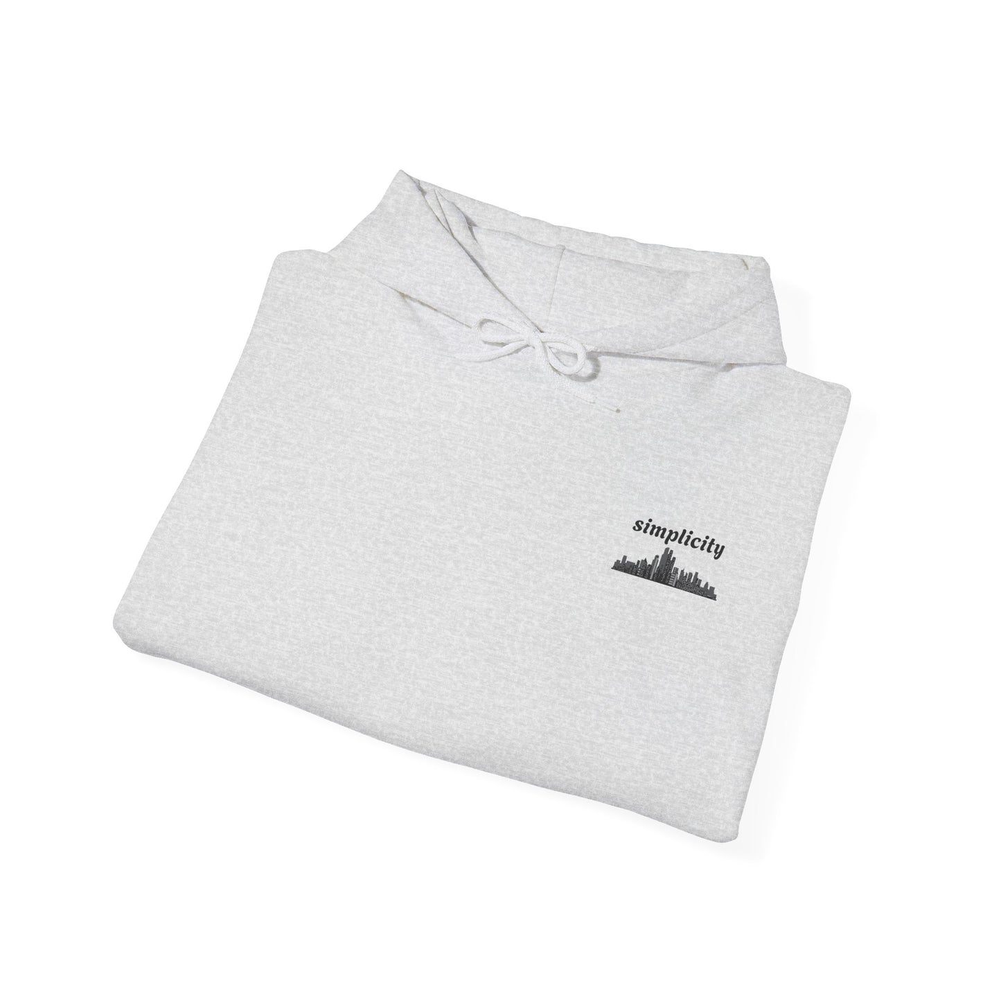 Simple skyline Adult Hoodie