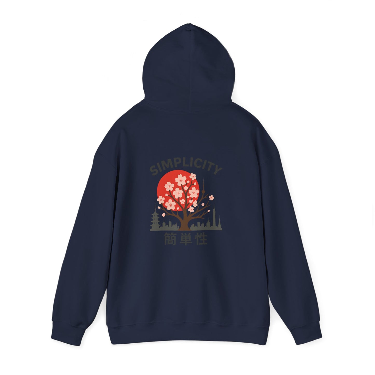 Simplicity Adult Blossom city Skyline hoodie