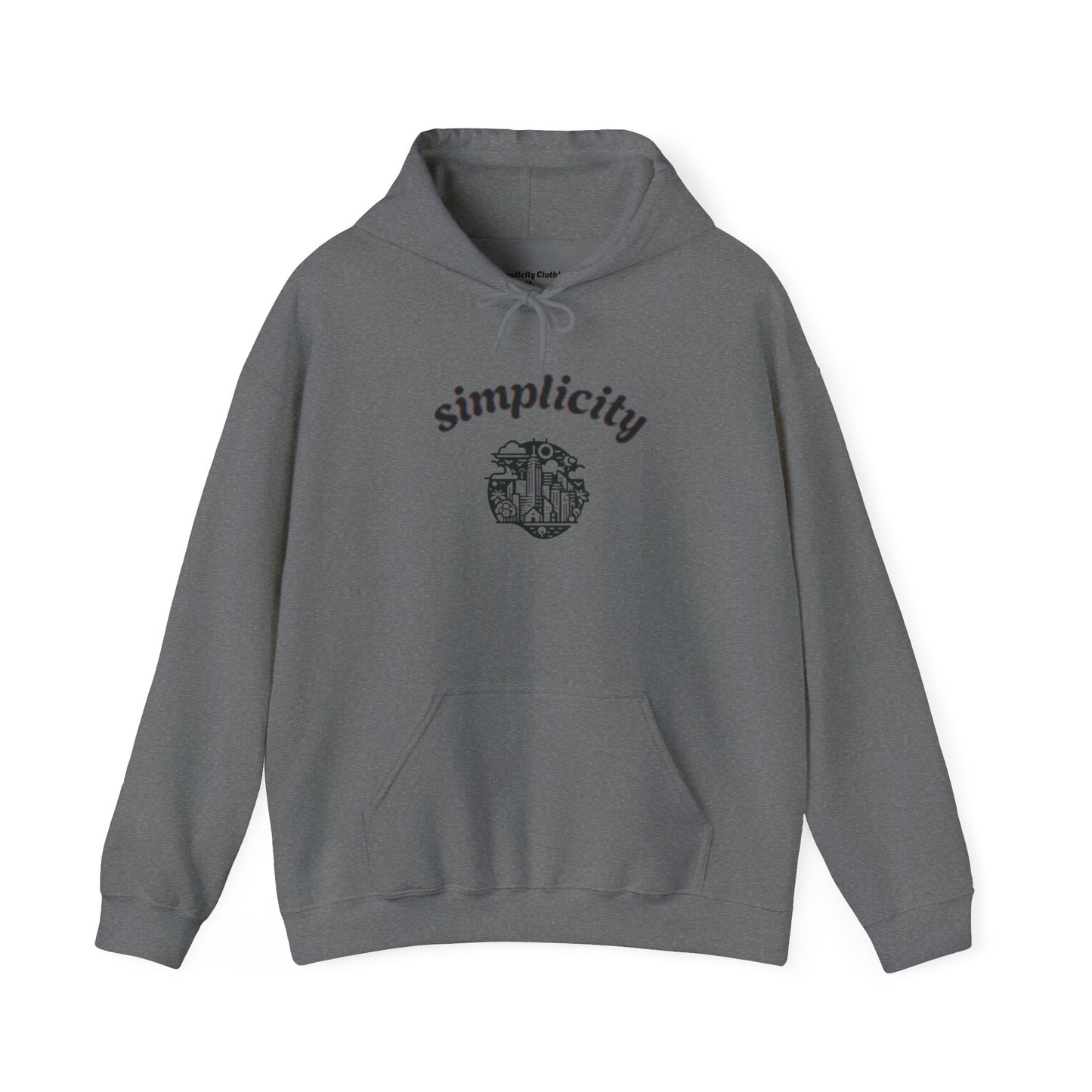 Simplicity style Adult hoodie