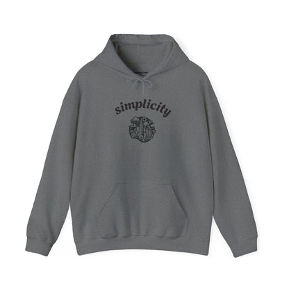 Simplicity Sky Adult hoodie Graphite Heather