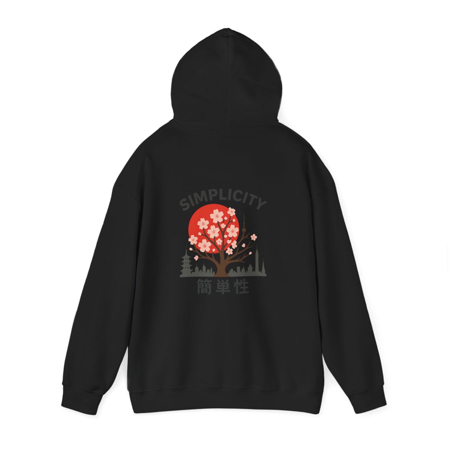 Simplicity Adult Blossom city Skyline hoodie