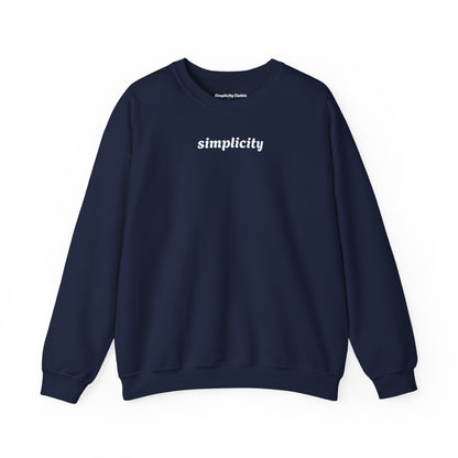 Simplicity legacy Adult Sweatshirt Navy