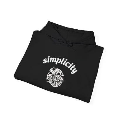 Simplicity Sky Adult hoodie