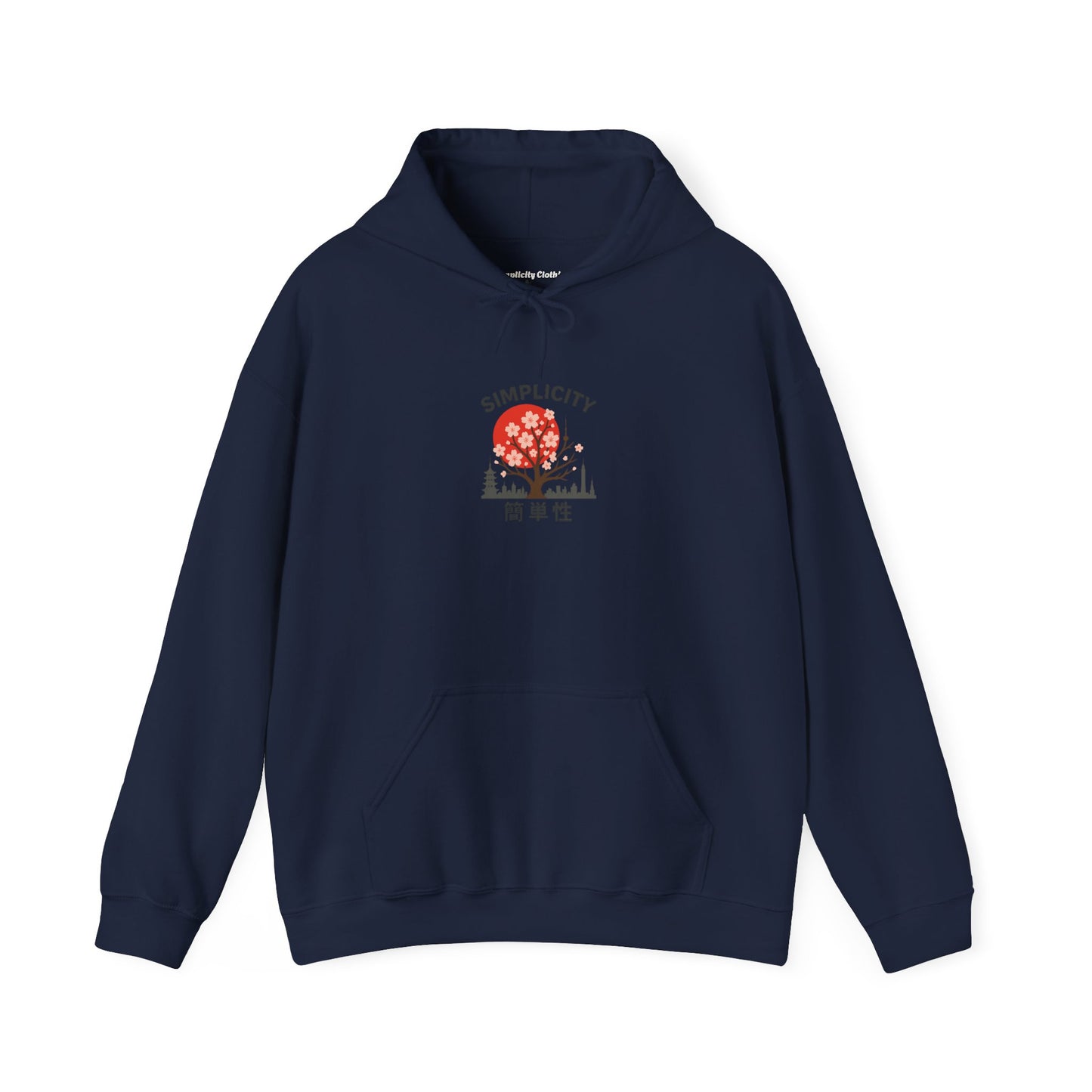 Simplicity Adult Blossom city Skyline hoodie