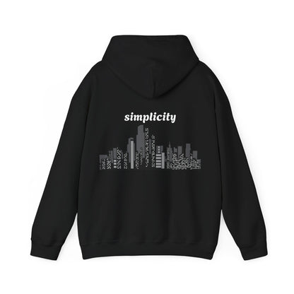 Simplicity Sky Adult hoodie