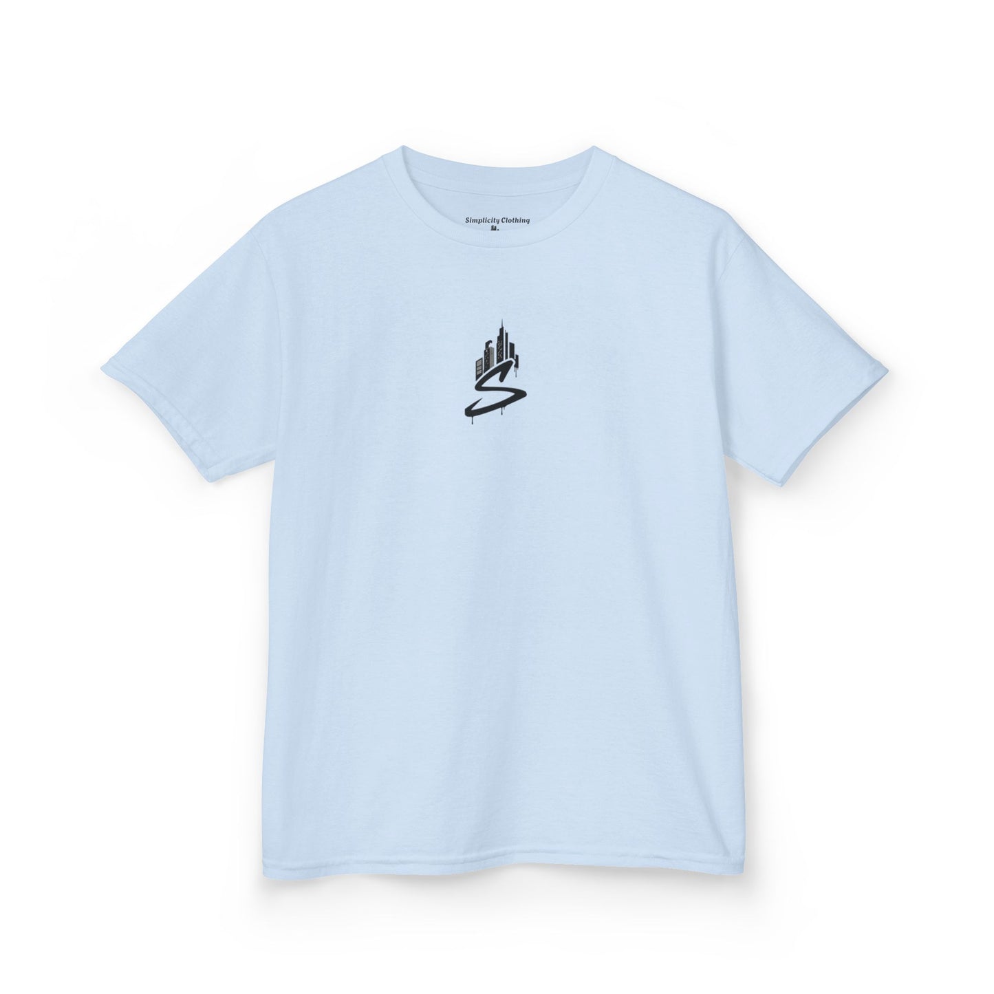 Simplicity Blue Graffiti Kids Tee