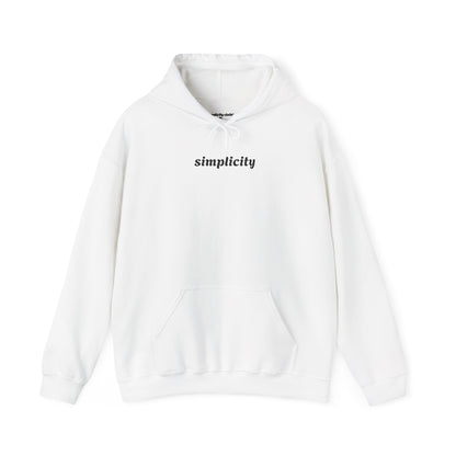 Simplicity Horizon Adult Hoodie White