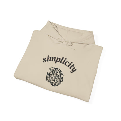 Simplicity Sky Adult hoodie