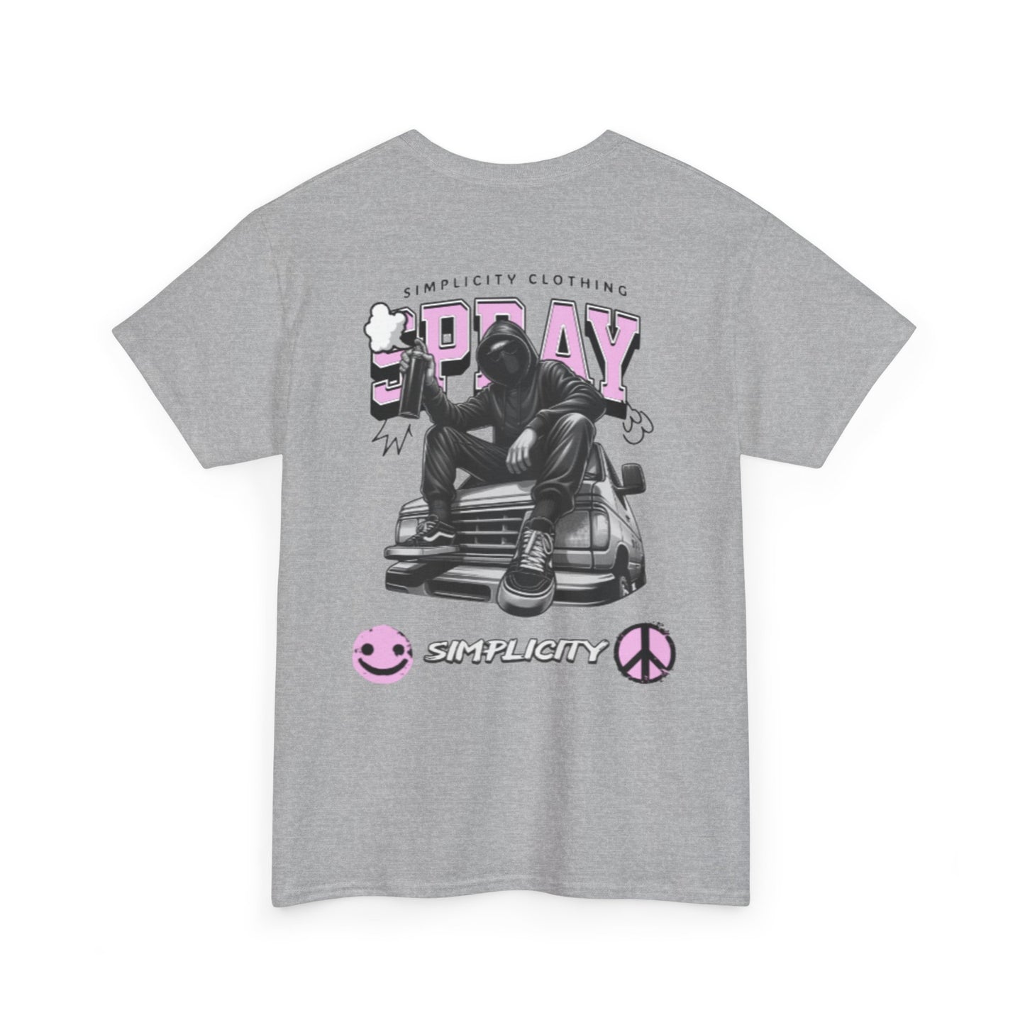 Simplicity Pink Graffiti Adult Tee