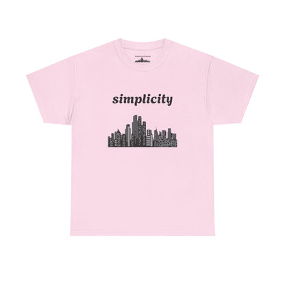 Simplicity legacy Adult T-shirt Light Pink