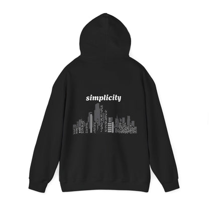 Simplicity Sky Adult hoodie