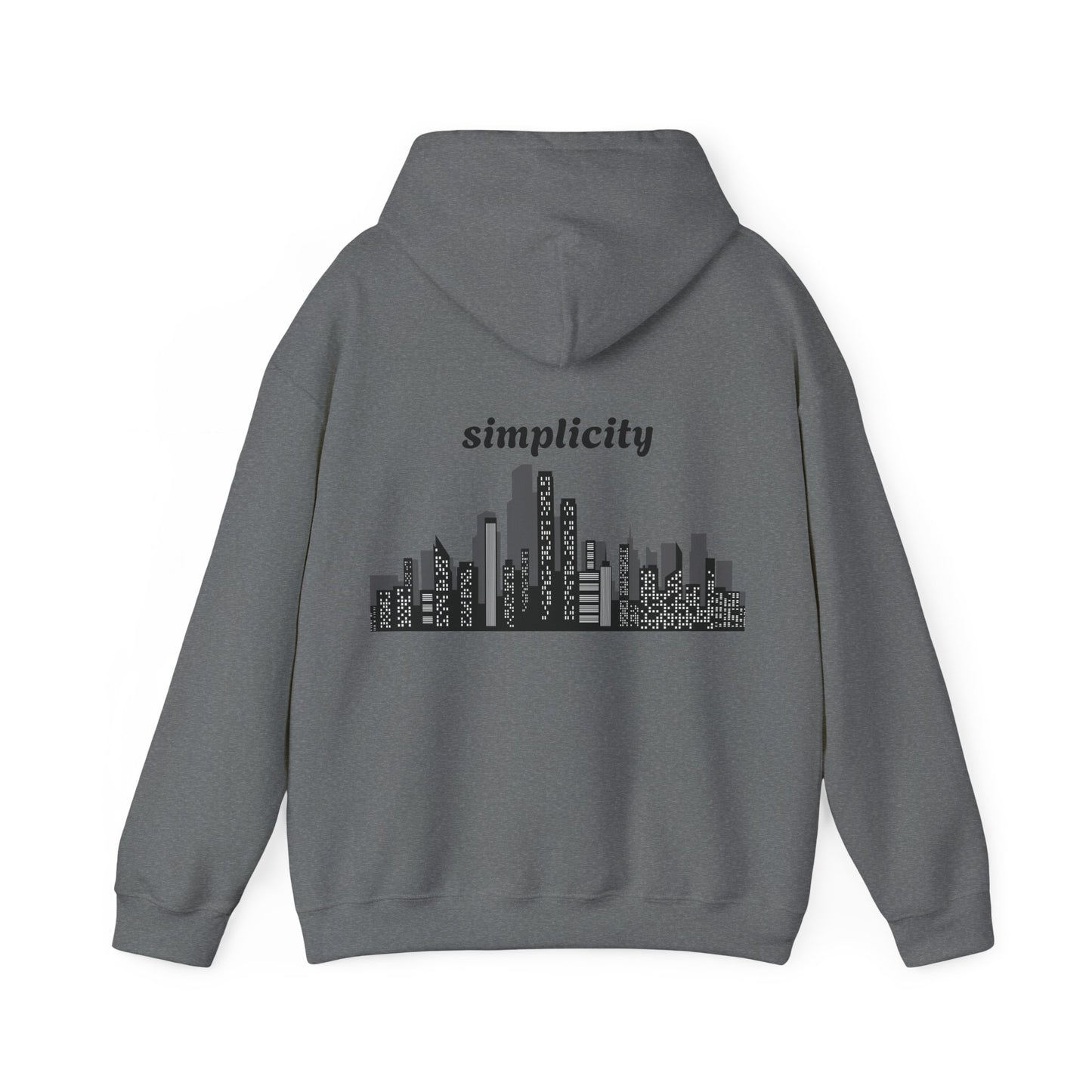 Simplicity style Adult hoodie