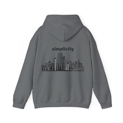 Simplicity Sky Adult hoodie