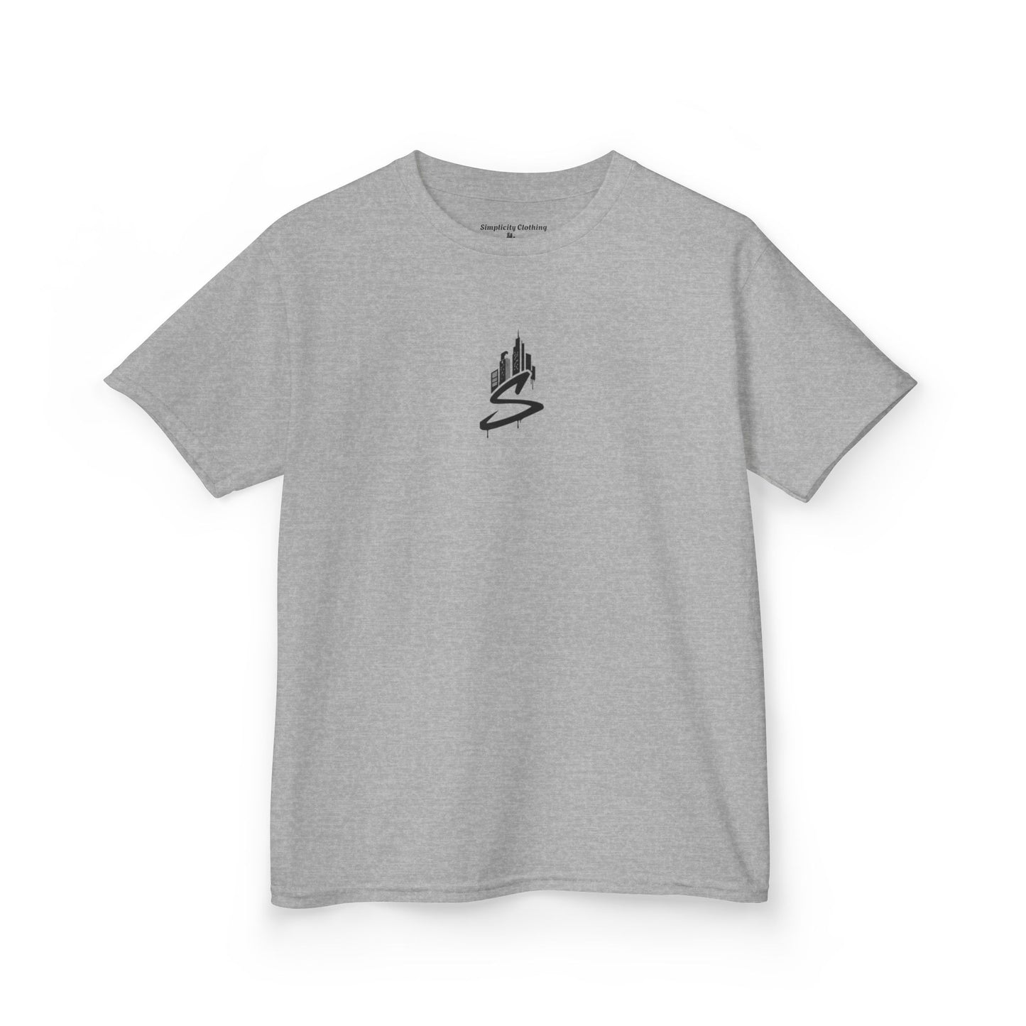 Simplicity Blue Graffiti Kids Tee