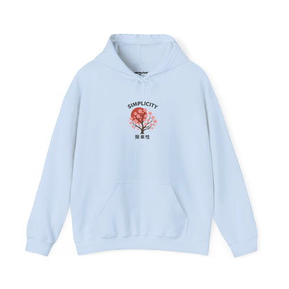 Simplicity Adult Blossom City Hoodie Light Blue