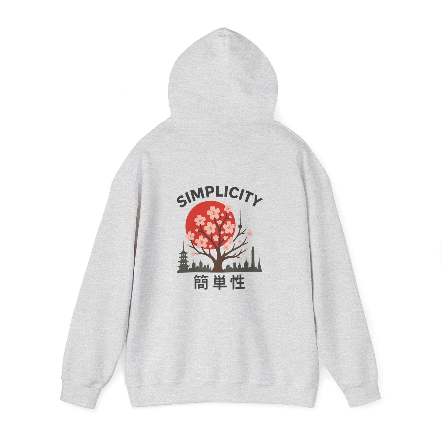 Simplicity Adult Blossom city Skyline hoodie
