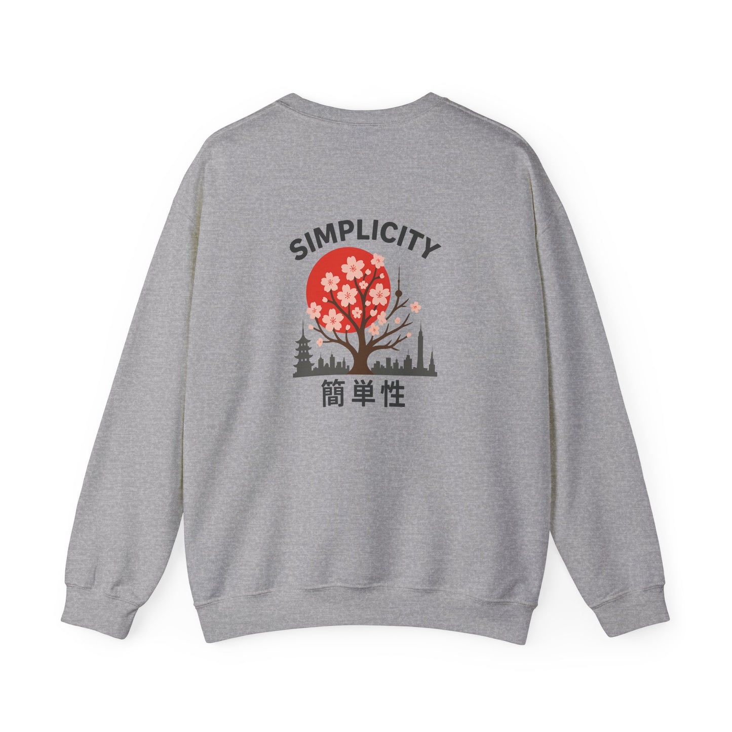 Simplicity Adult Blossom city Skyline Sweatshirt
