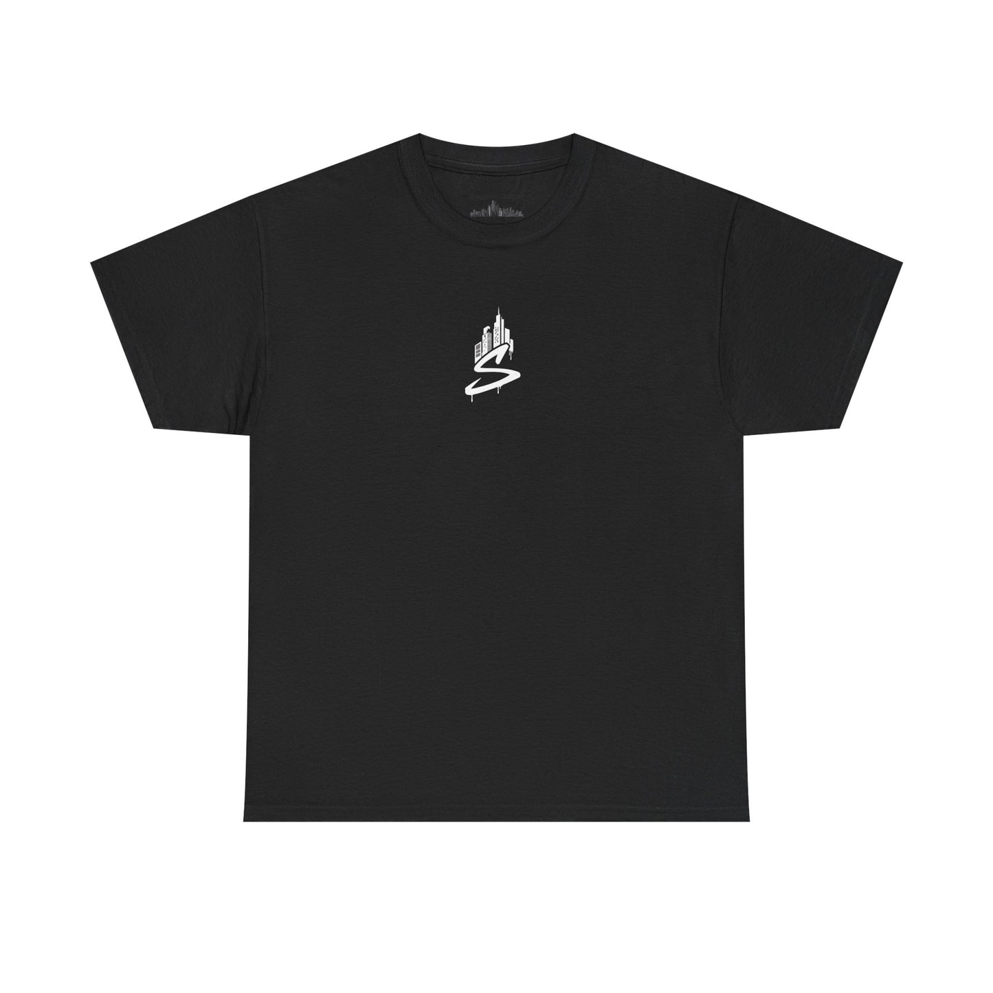 Simplicity Blue Graffiti Adult Tee