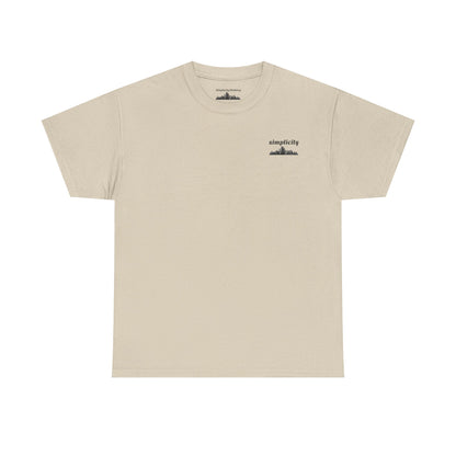 Simplicity urban essence Adult T-shirt Sand