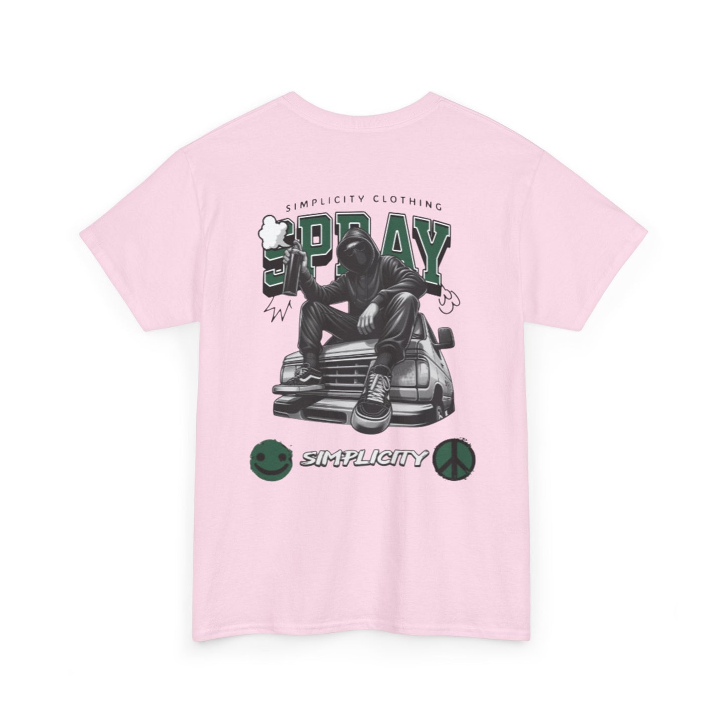 Simplicity Green Graffiti Adult Tee