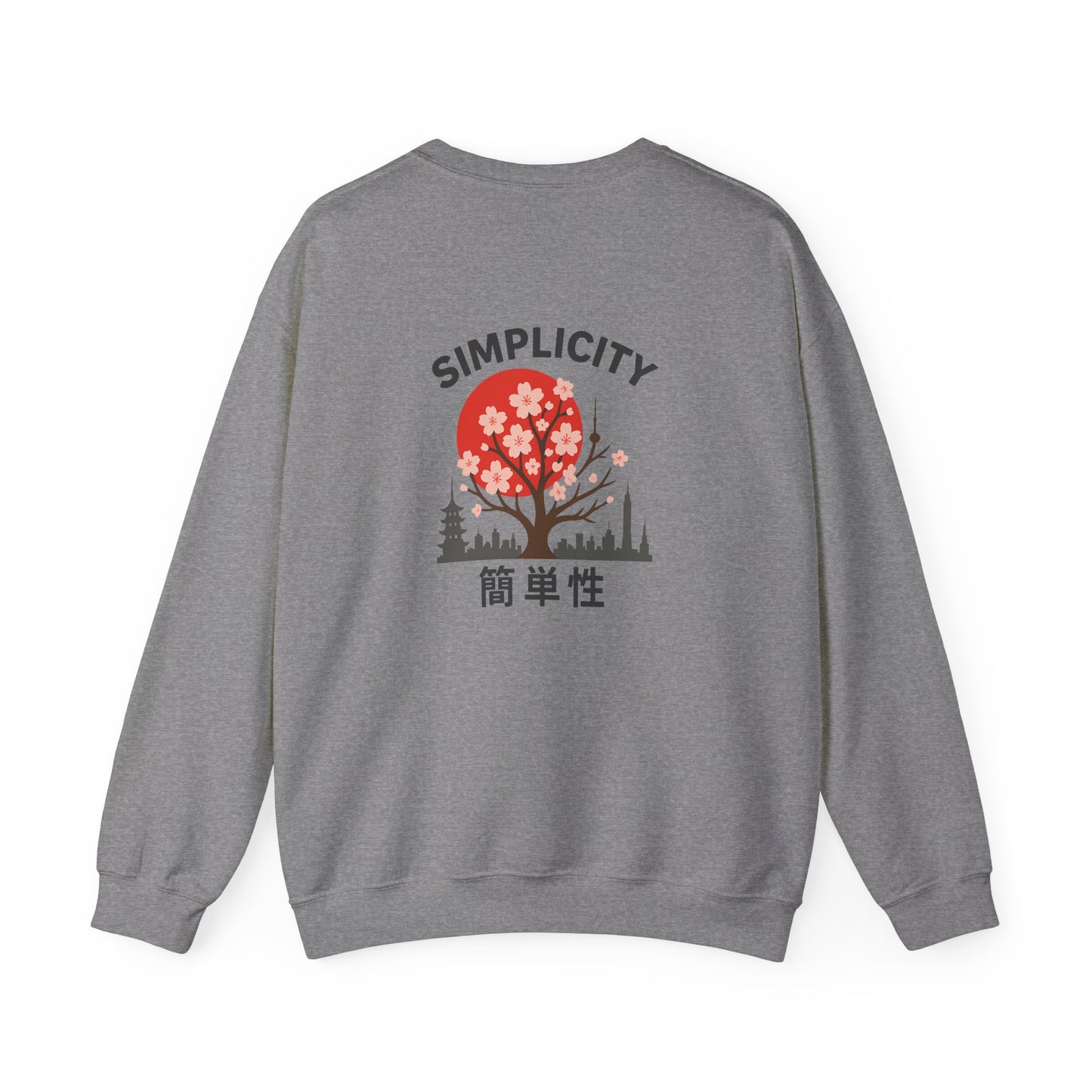 Simplicity Adult Blossom city Skyline Sweatshirt