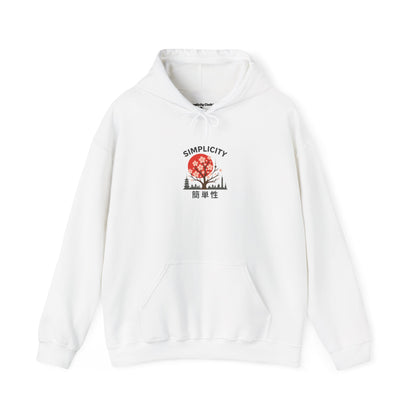 Simplicity Adult Blossom City Skyline hoodie White