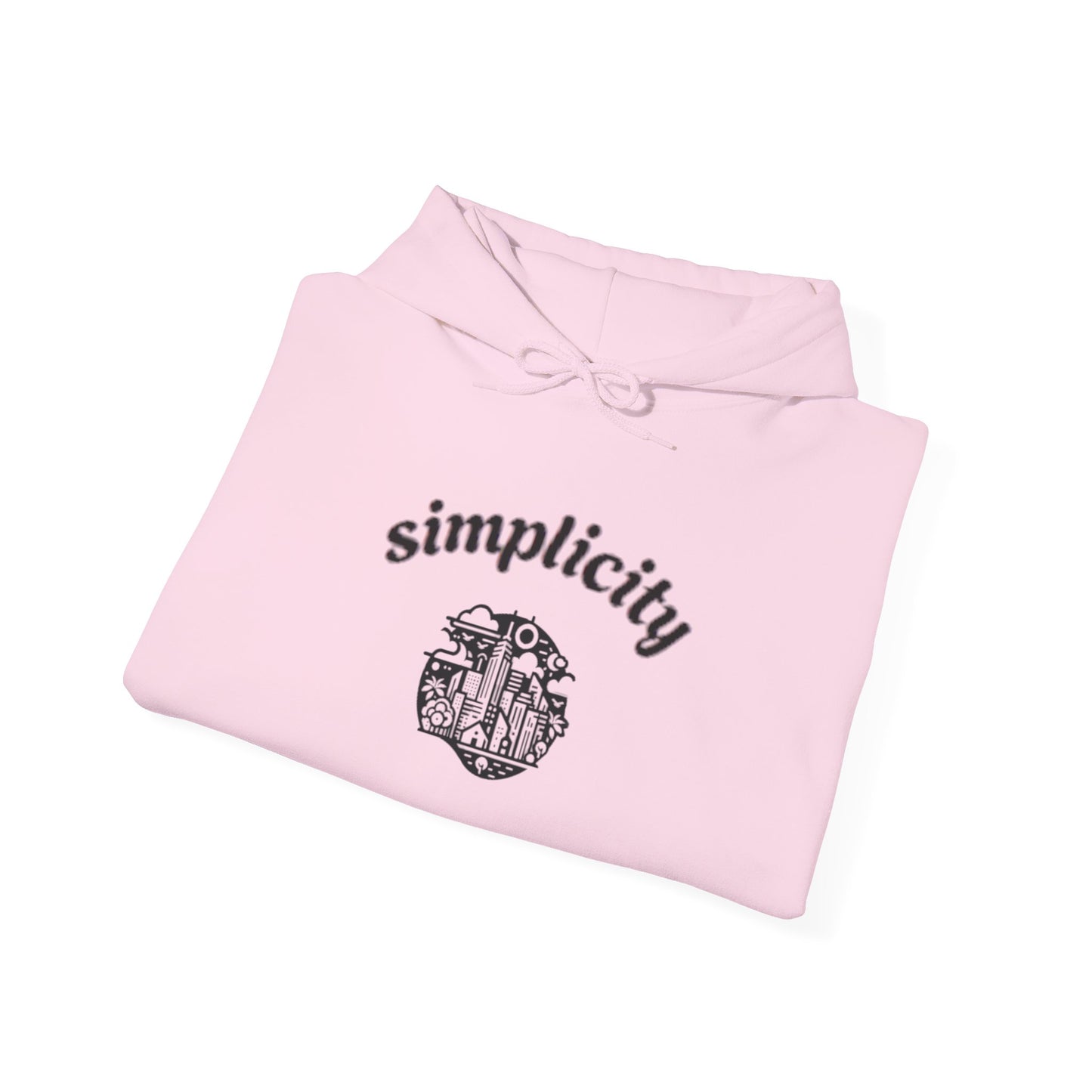 Simplicity style Adult hoodie