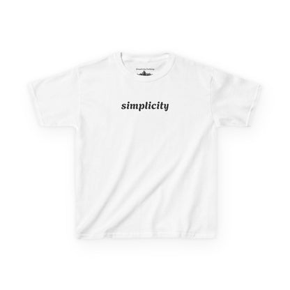 Pure Simplicity Kids T-shirt White