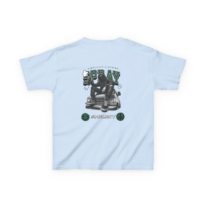 Simplicity Green Graffiti Kids Tee