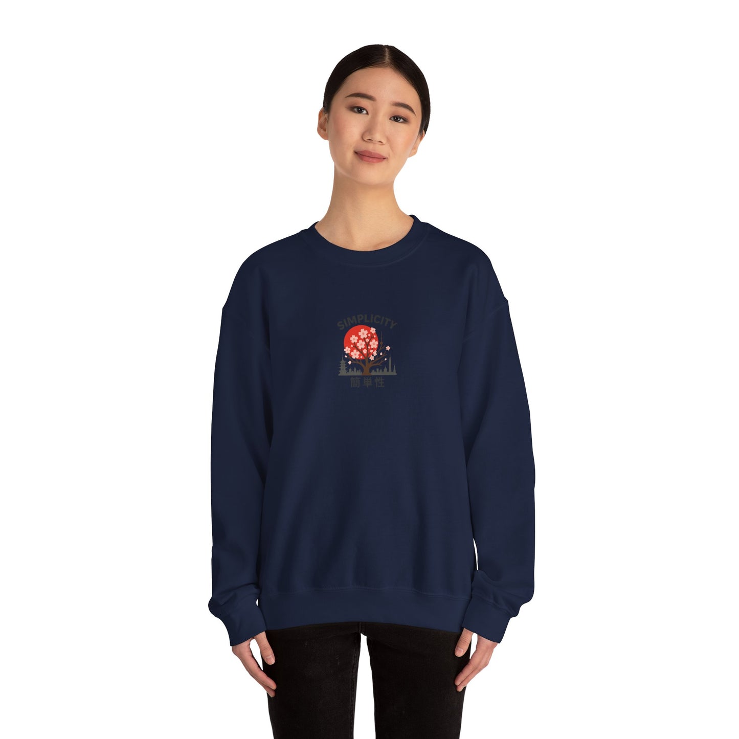 Simplicity Adult Blossom city Skyline Sweatshirt