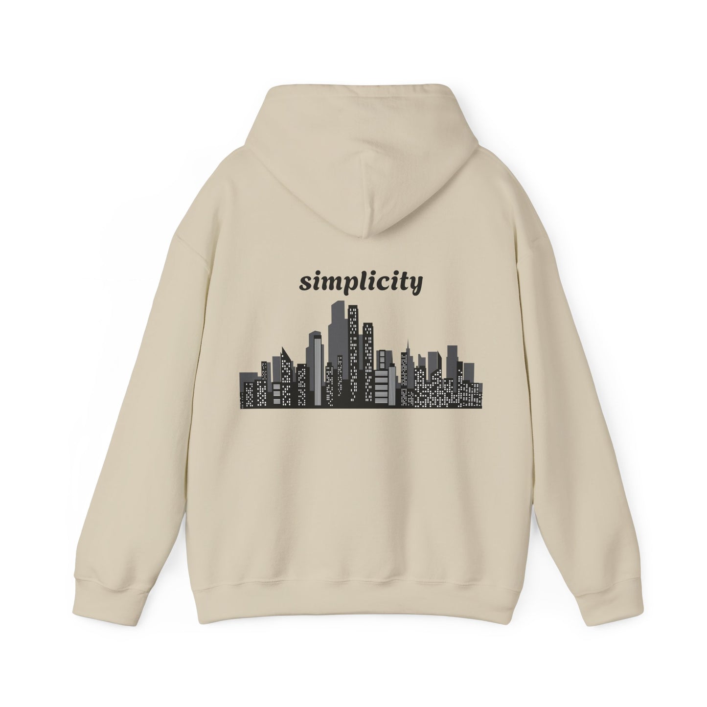 Simplicity style Adult hoodie