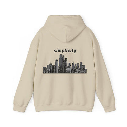 Simplicity Sky Adult hoodie