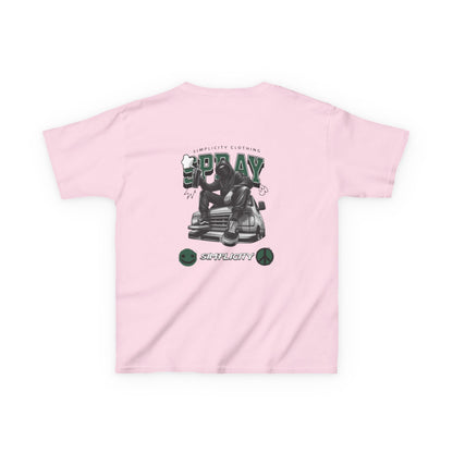 Simplicity Green Graffiti Kids Tee