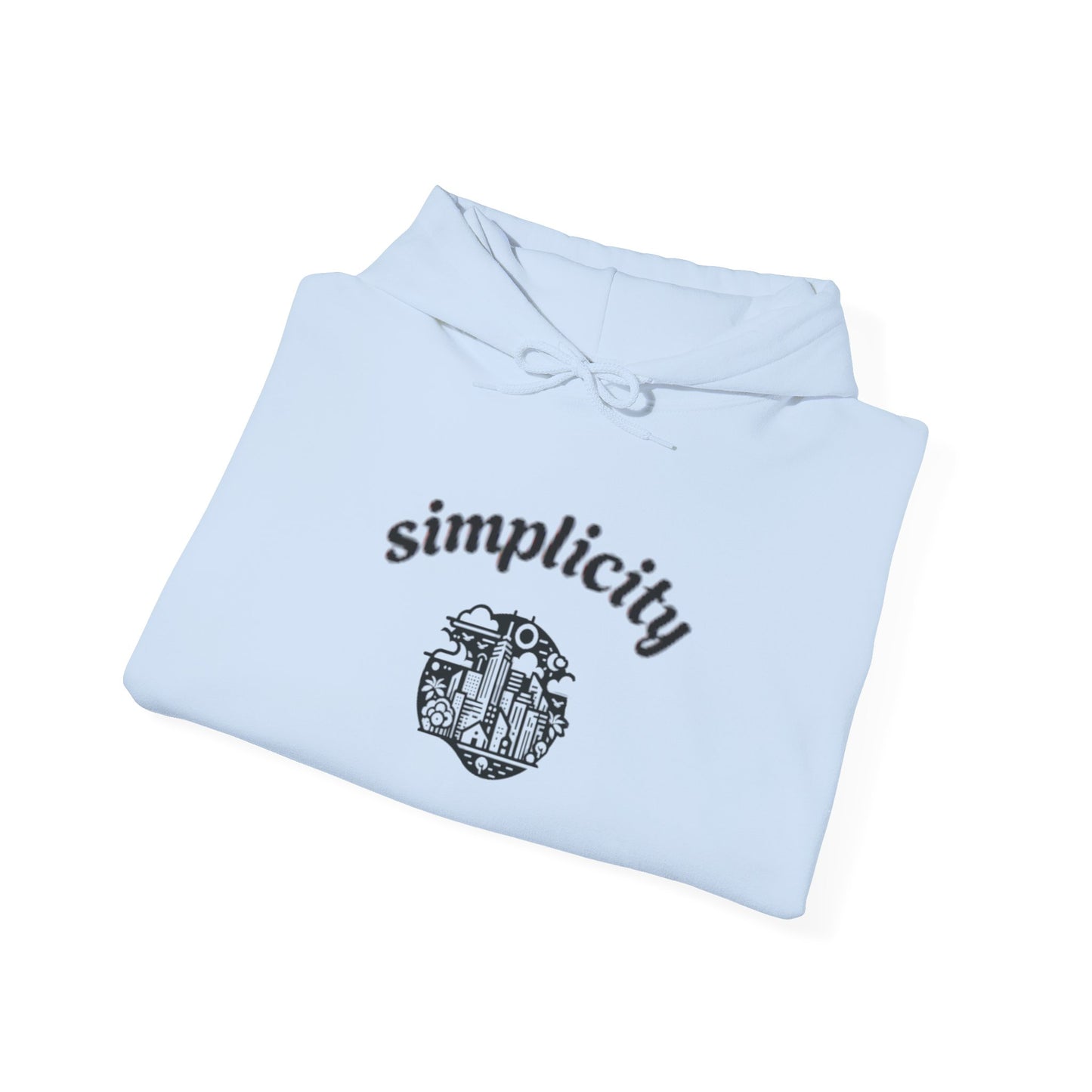 Simplicity style Adult hoodie