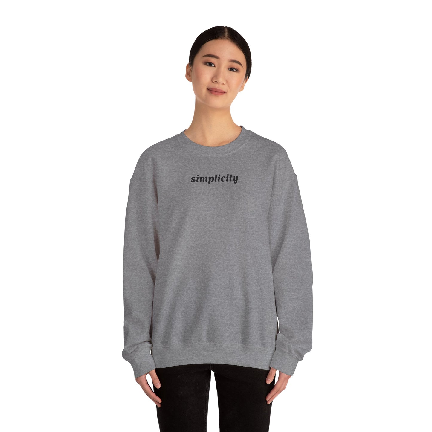 Simplicity legacy Adult Crewneck Sweatshirt