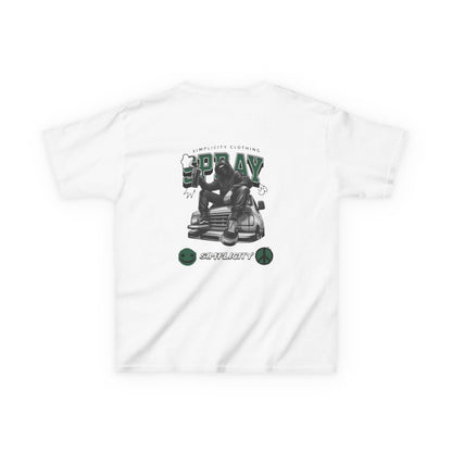 Simplicity Green Graffiti Kids Tee